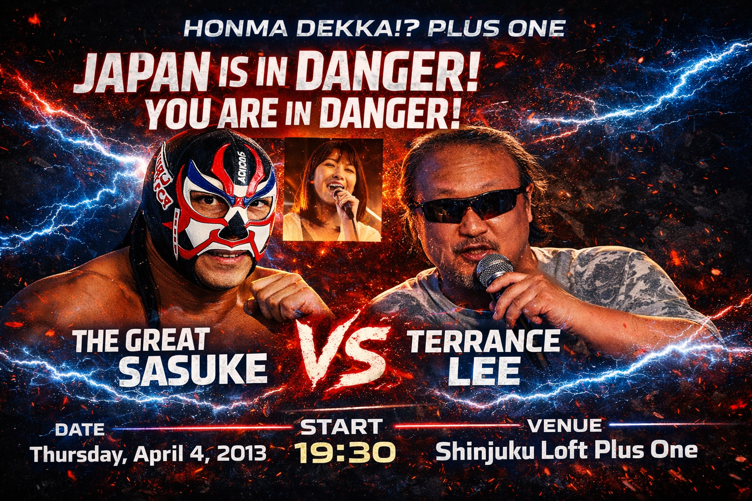 ザ・グレート・サスケ　トークライブ Vol.3 テレンス・リー