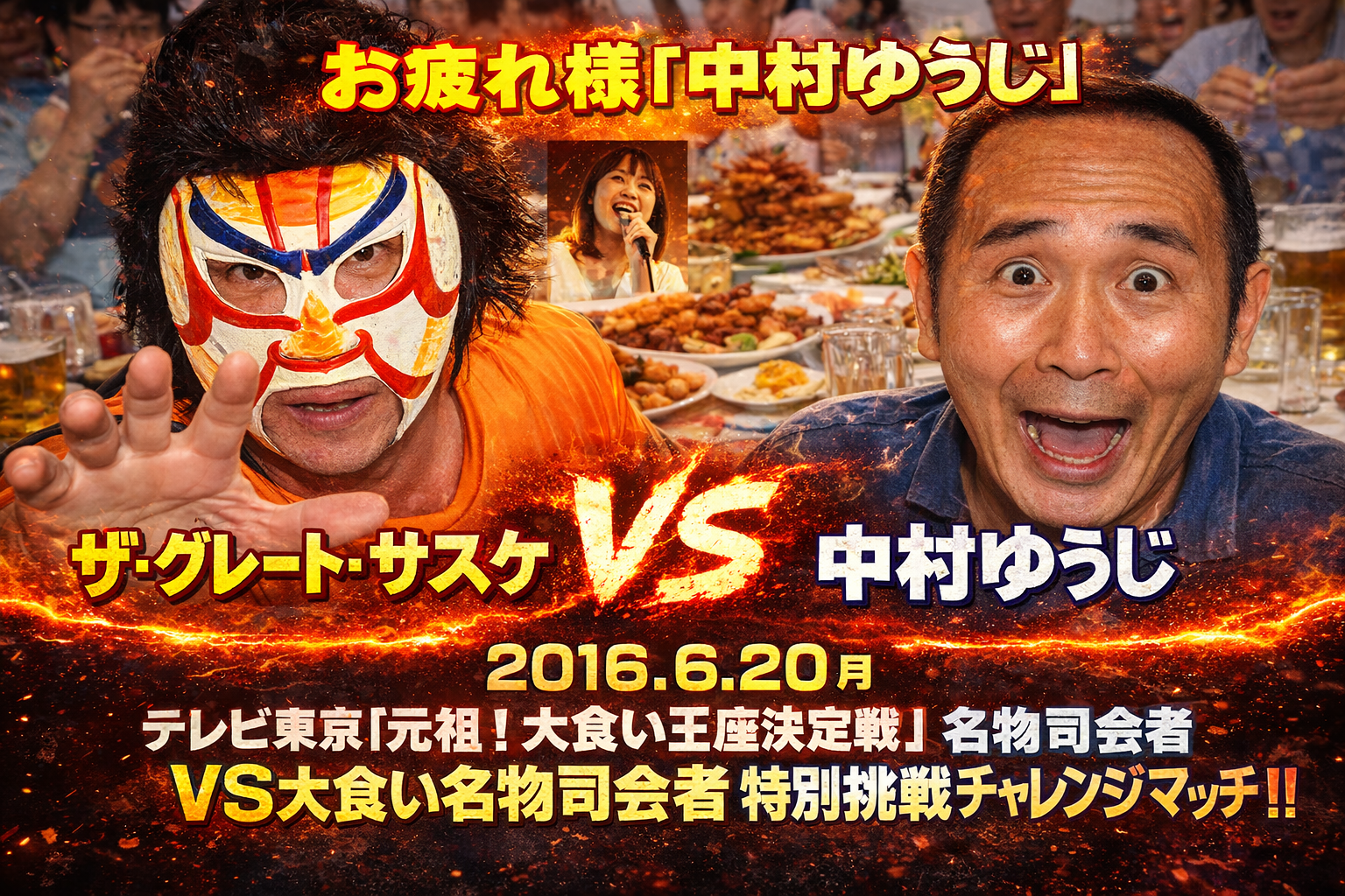 ザ・グレート・サスケ　トークライブ Vol.8 中村ゆうじ