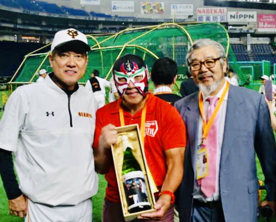 巨人・原辰徳監督を激励
