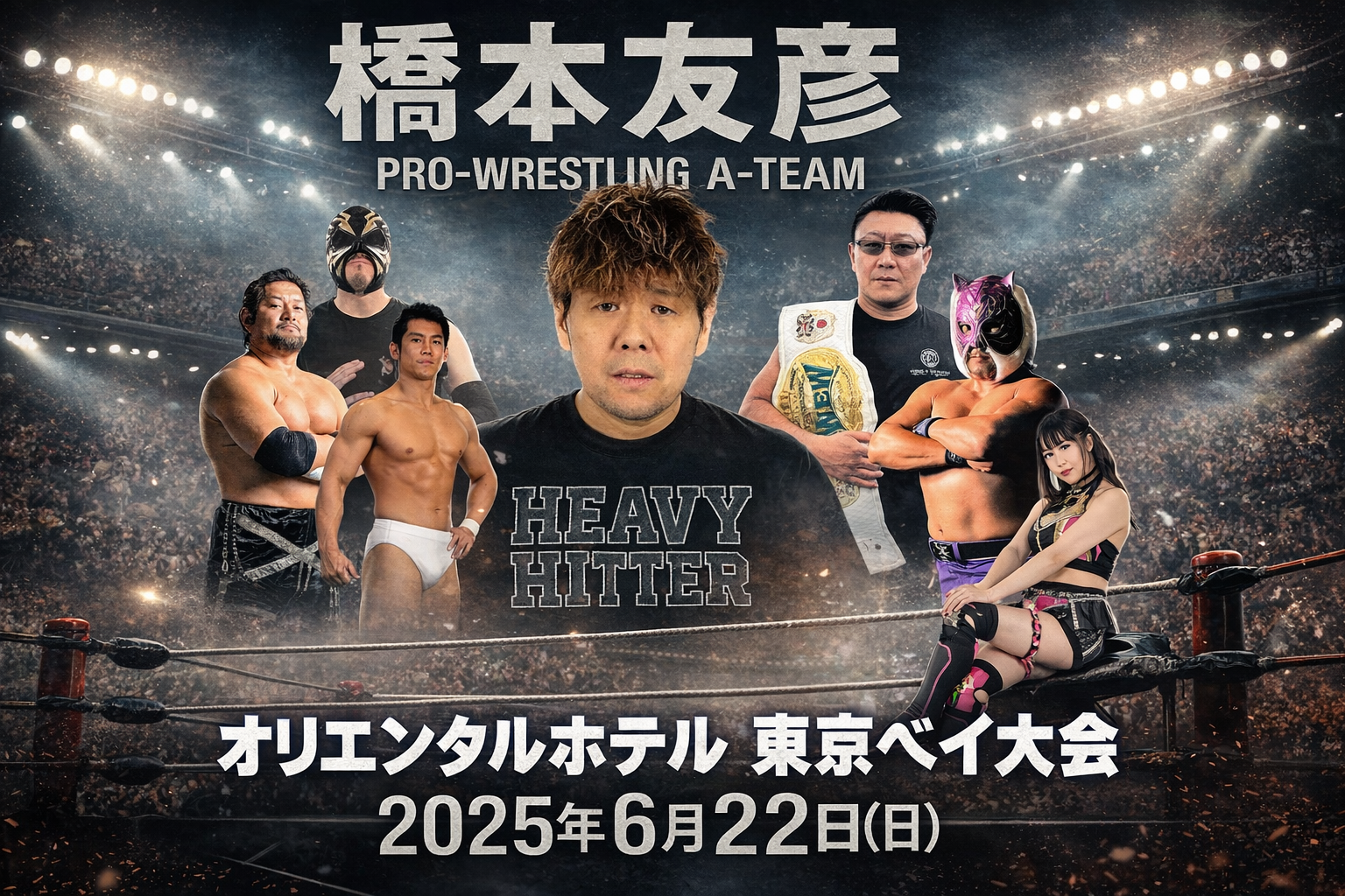PRO-WRESTLING A-TEAM オリエンタルホテル東京ベイ大会　共催