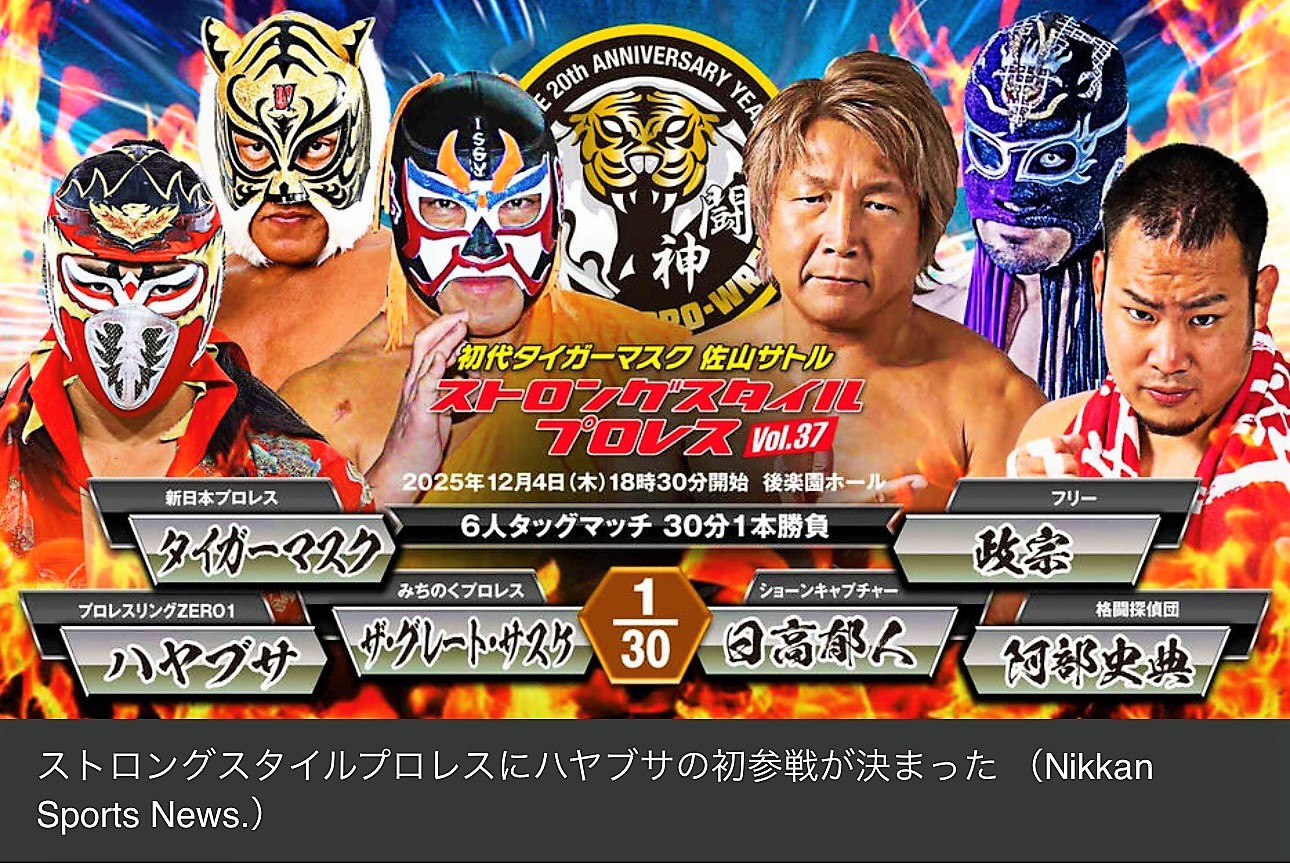 STONG STYLE PRO-WRESTLING Vol.37